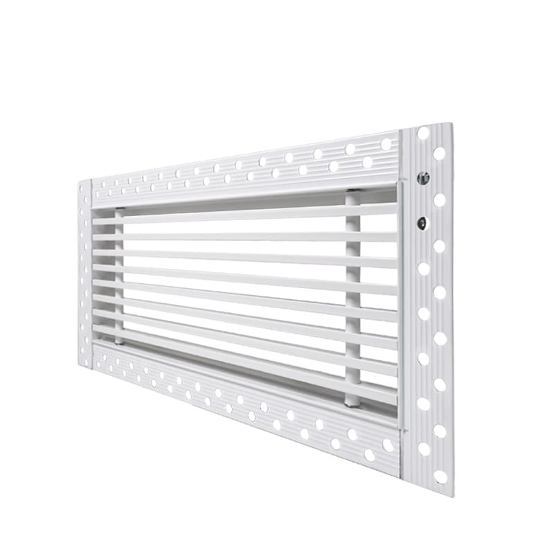 Дизайнерская съемная решетка для скрытого монтажа Brofer FUTURE-10 300x150 белая