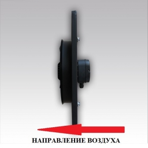 Осевой вентилятор низкого давления Air SC YWF2E 300 Square (Черный)